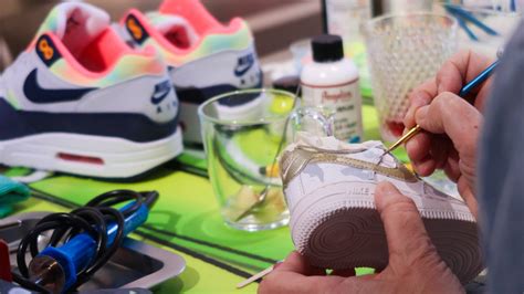 custom sneakers workshop